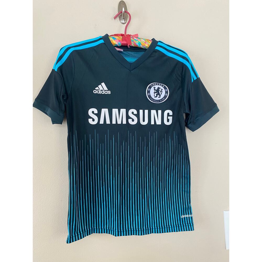 Adidas Chelsea FC Third Kit Jersey Blue Samsung Size Small